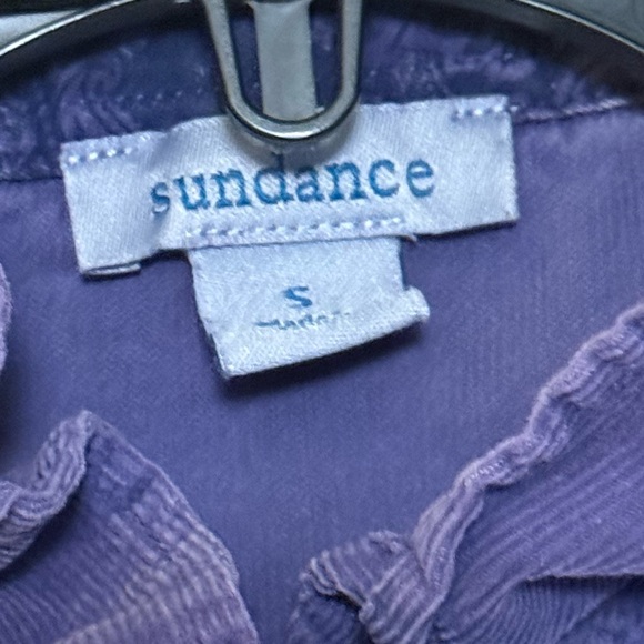 Sundance Violet Ruffled Blouse - Picture 4 of 5
